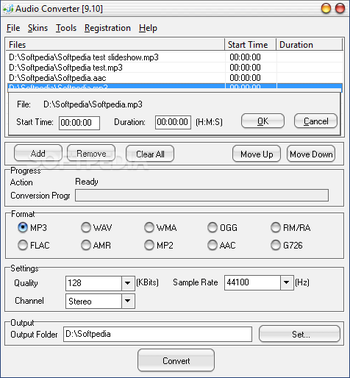 Audio Converter screenshot