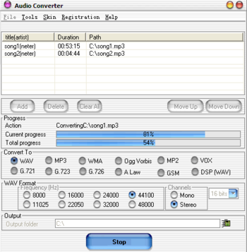 Audio Converter screenshot 3