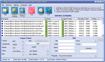 Audio Converter Pro screenshot 3