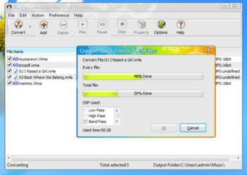 Audio Converter Pro screenshot