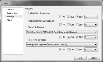 Audio Devices Manager 7 screenshot