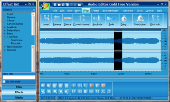 Audio Editor Gold screenshot 6