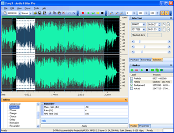 Audio Editor Pro 3 Basic screenshot