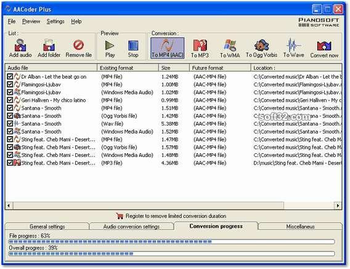 Audio File Convert ActiveX screenshot 2