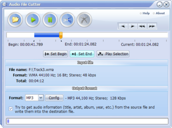 Audio File Cutter screenshot 5