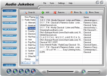 Audio Jukebox screenshot