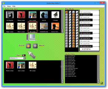 Audio Key Utility screenshot