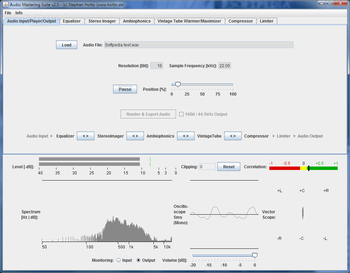 Audio Mastering Suite screenshot