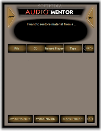 Audio Mentor screenshot