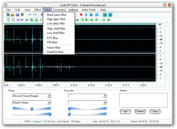Audio Mp3 Editor screenshot 4