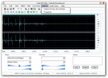 Audio Mp3 Editor screenshot 5