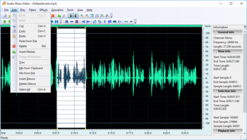 Audio Music Editor screenshot 3