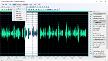 Audio Music Editor screenshot 5