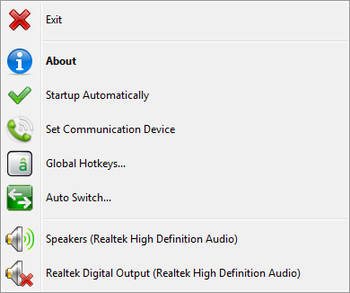 Audio Output Switcher screenshot 3