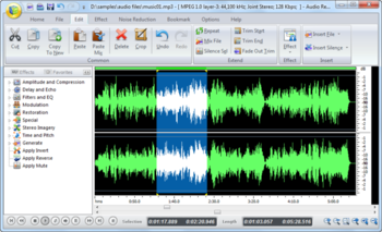 Audio Record Edit Toolbox 2009 screenshot