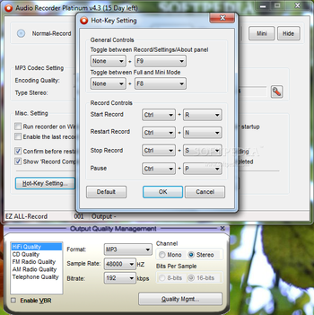 Audio Recorder Platinum screenshot 8