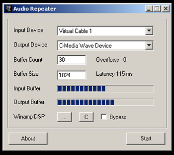 Audio Repeater screenshot