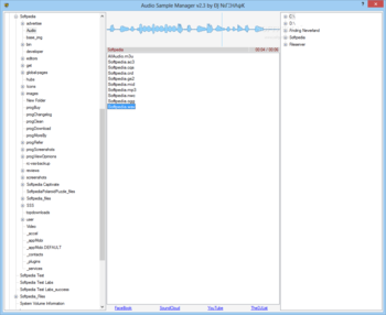 Audio Sample Manager screenshot