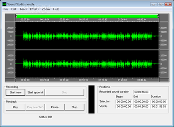 Audio Sound Studio for .NET screenshot 2