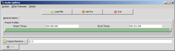 Audio Splitter screenshot