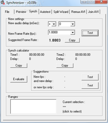 Audio Synchronizer screenshot 2