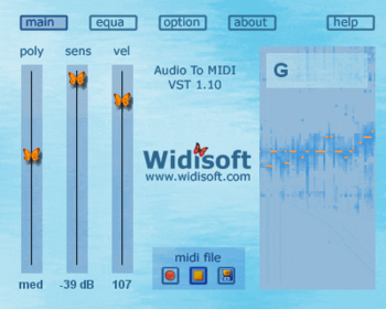 Audio To MIDI VST (PC) screenshot 3