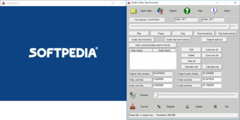 Audio Video Synchronizer screenshot