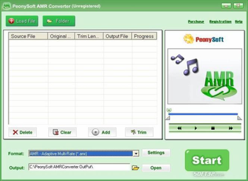 Audio Video to AMR Converter screenshot 2