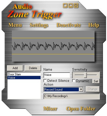 Audio Zone Trigger screenshot 2