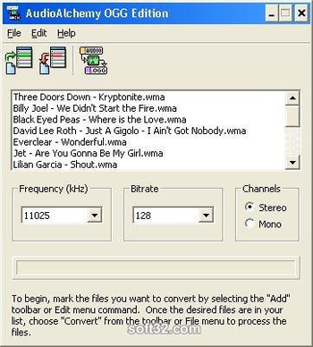 AudioAlchemy OGG Edition screenshot 3