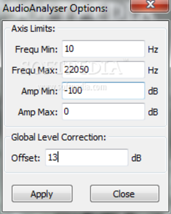 AudioAnalyser screenshot 2