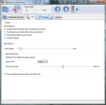 Audiobook Cutter screenshot 2