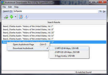 Audiobook Downloader Pro screenshot