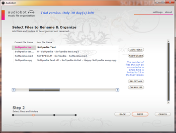 AudioBot screenshot 2