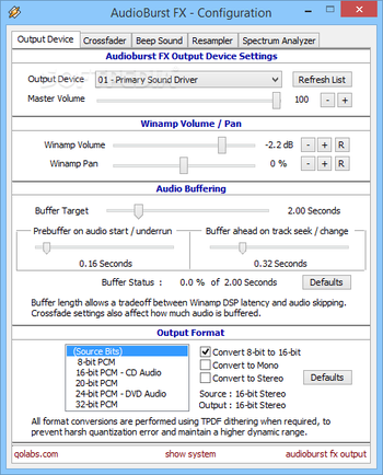 AudioBurst FX System screenshot 3