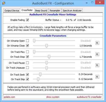 AudioBurst FX System screenshot 4