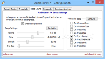 AudioBurst FX System screenshot 5
