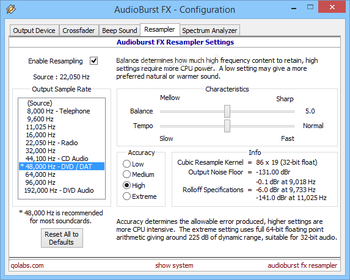 AudioBurst FX System screenshot 6