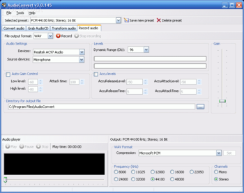 AudioConvert screenshot 3