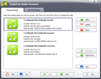 AudioCool Audio Converter screenshot