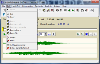 AudioDeformator Pro screenshot 3