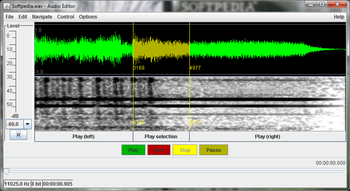 AudioEditorUI screenshot