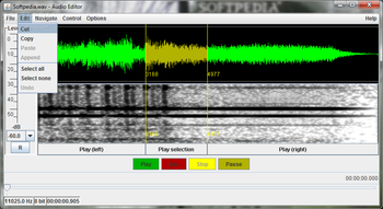 AudioEditorUI screenshot 2