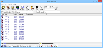 Audiograbber screenshot