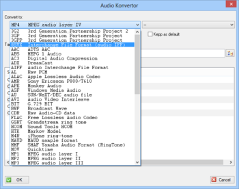 AudioKonvertor screenshot 5