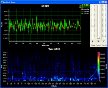 AudioLab VC++ screenshot