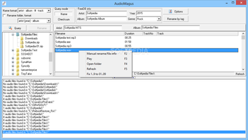 AudioMagus screenshot