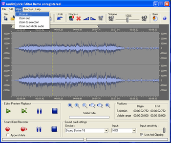 AudioQuick Editor screenshot 3