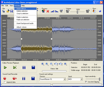 AudioQuick Editor screenshot 4