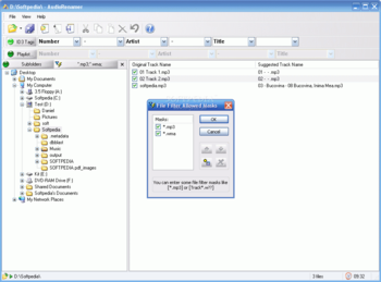AudioRenamer screenshot 2
